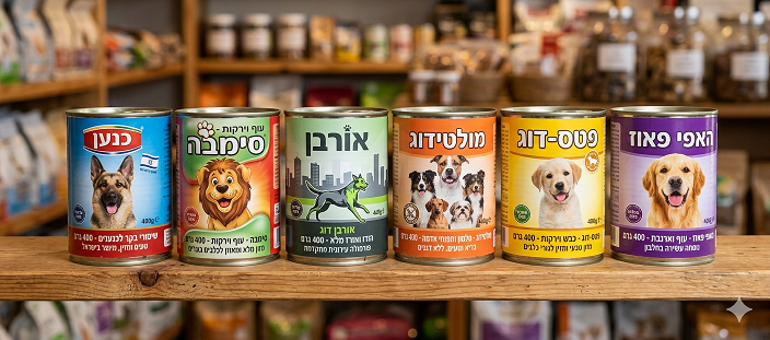 שימורים לכלבים