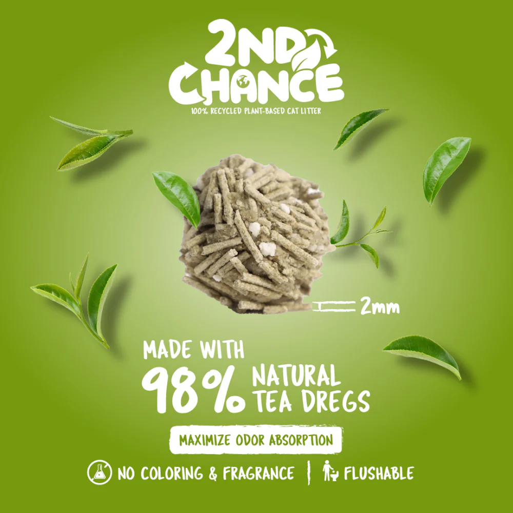 צמד חמד | מצע אורגני אקולוגי Kit Cat תה ירוק 2.5 ק"ג צמד חמד | מצע אורגני אקולוגי Kit Cat תה ירוק 2.5 ק"ג