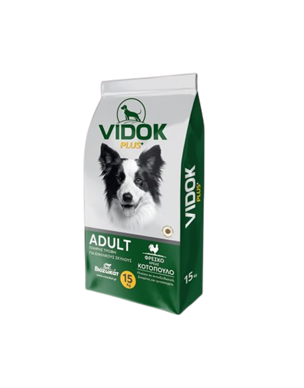 וידוק פלוס Vidok+ מזון לכלבים בוגרים