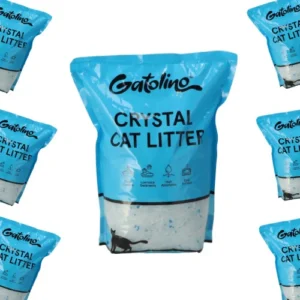 צמד חמד|חול קריסטל לארגז צרכים לחתול אריזה 8 יח' 3.6 ליטר